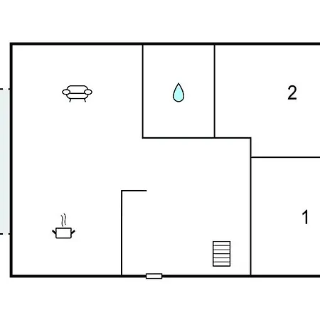 2 Bedroom Gorgeous In Tossens *